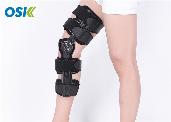 Gancio nero di sostegno del ginocchio con gamma - di - certificazione della FDA della cerniera di moto
