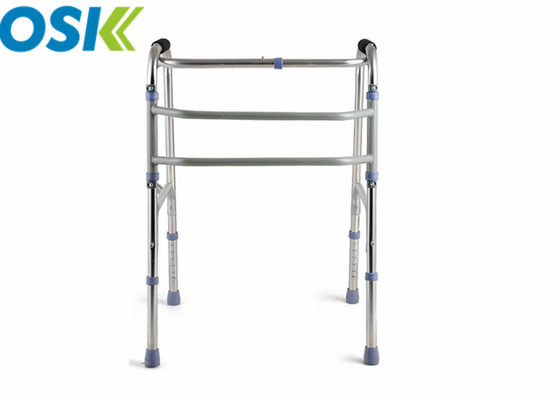 AIDS di camminata di handicap approvato del CE, materiale a quattro zampe dell'acciaio dei camminatori dell'aiuto di mobilità